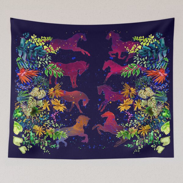 Item preview, jungle horses  designed and sold by Colourpuddle.