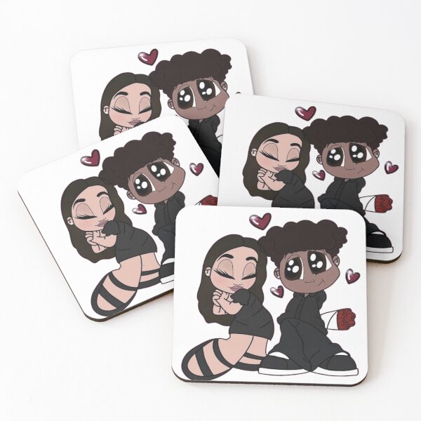 Item preview, cute cartoon couple: style 2 designed and sold by jacquelyn910.