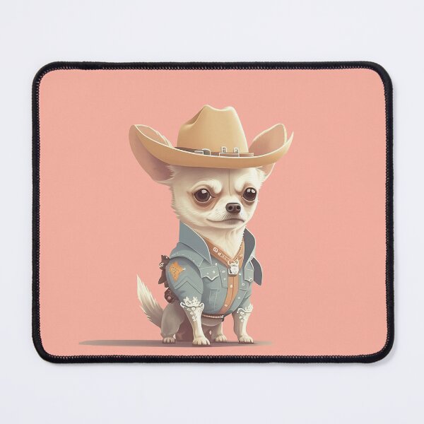 Item preview, Cute Chihuahua Cowboy(Transparent) designed and sold by pastelcountrytx.