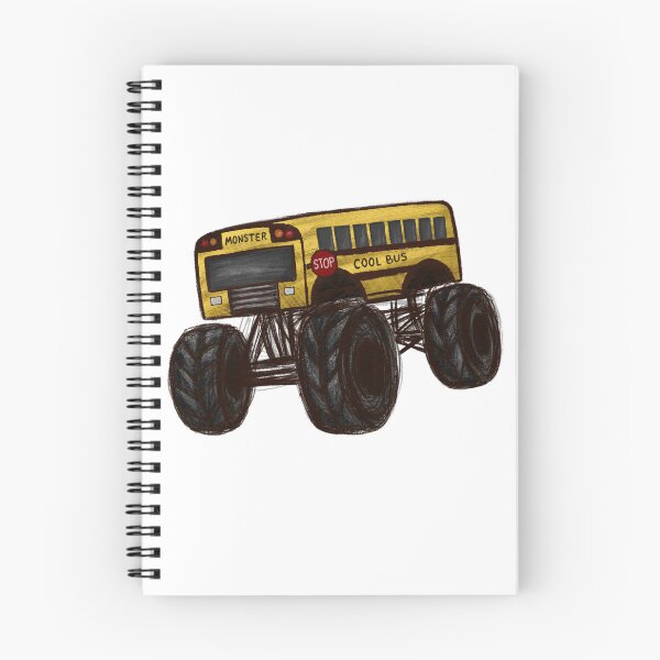 Item preview, Monster Truck School Bus designed and sold by Elaine Raimo.