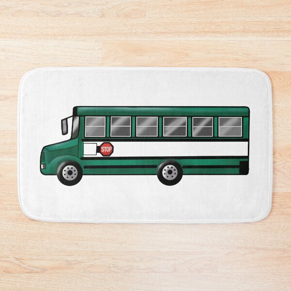 Item preview, Green bus designed and sold by Elaine Raimo.