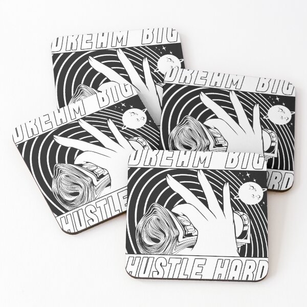 Item preview, Dream big, Hustle hard designed and sold by dxddesigns.
