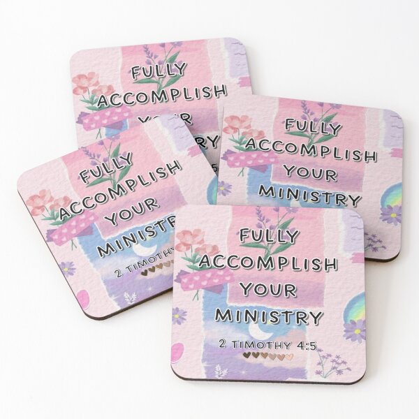 Item preview, Fully Accomplish your Ministry 2 Timothy 4:5 designed and sold by CAISHEM DESIGNS.
