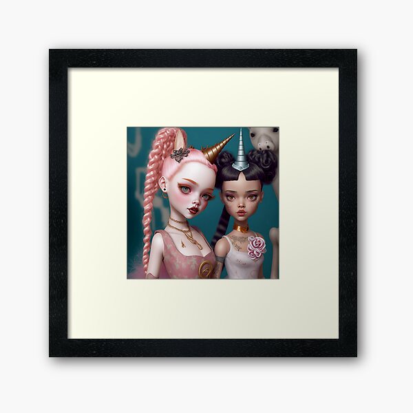 Unicorn Party 2 Framed Art Print
