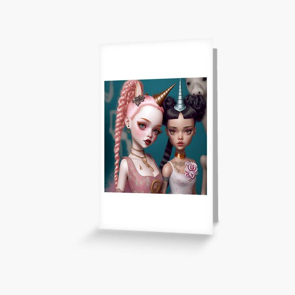 Unicorn Party 2 Greeting Card