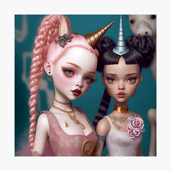 Unicorn Party 2 Photographic Print
