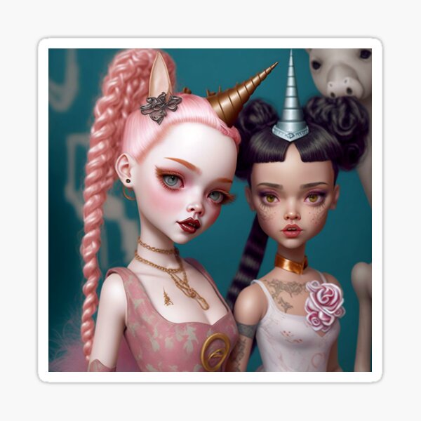 Unicorn Party 2 Sticker