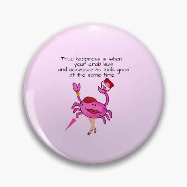 Artikelvorschau, HAPPINESS CRAB LEGS/ACCESSOIRES PINK #2 BLASSROT HINTERGRUND entworfen und verkauft von EllieMonroe.