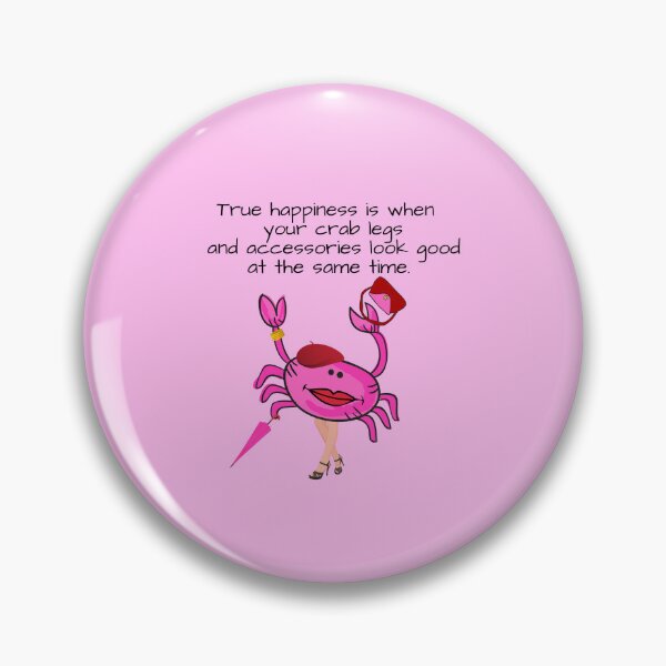 Artikelvorschau, HAPPINESS CRAB LEGS/ACCESSOIRES PINK #3 ROSA HINTERGRUND entworfen und verkauft von EllieMonroe.
