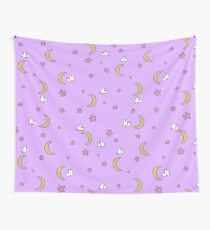 Sailor Moon inspired Bunny of the Moon Bedspread Blanket Print Wall Tapestry