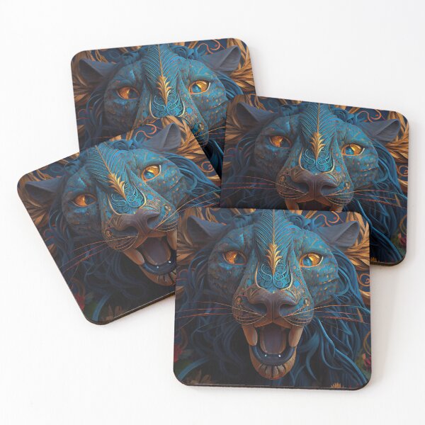 Item preview, Blue Lion designed and sold by OccultDreams.