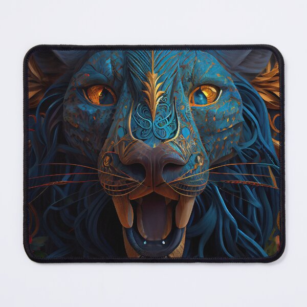 Item preview, Blue Lion designed and sold by OccultDreams.