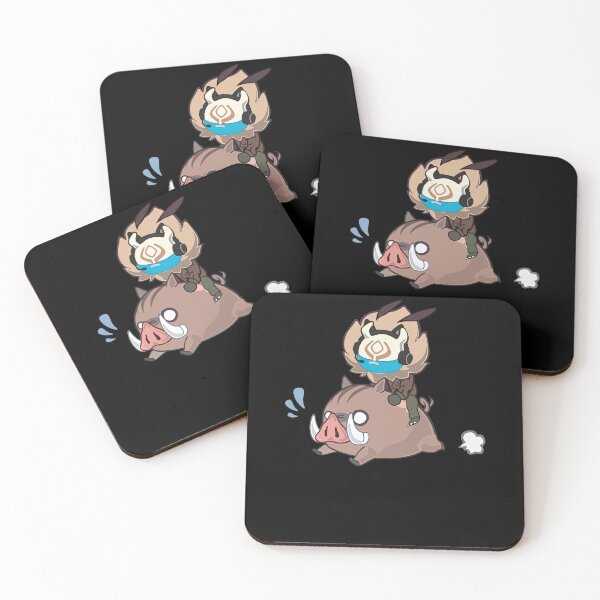 Item preview, Genshin Impact Game Piggy Race designed and sold by Mary Madera.