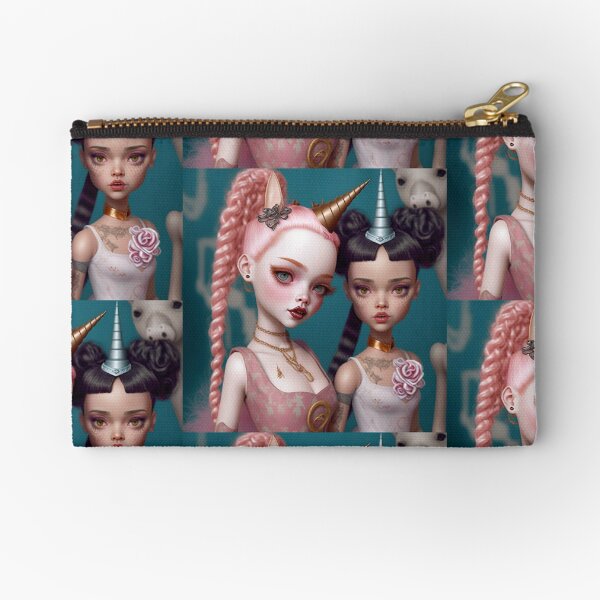 Unicorn Party 2 Zipper Pouch