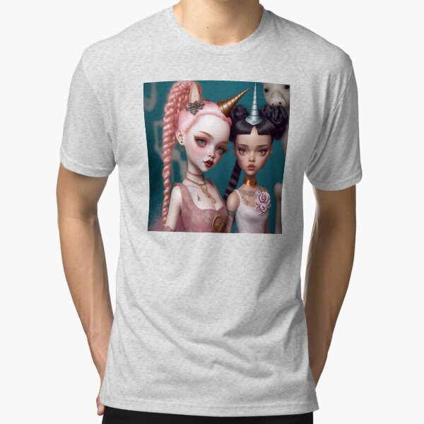 Unicorn Party 2 Tri-blend T-Shirt