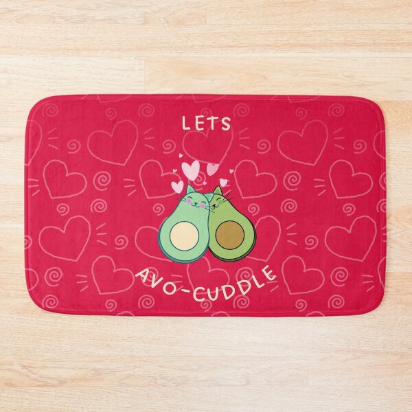 Item preview, Valentine's Day - Lets avo-cuddle (Red) designed and sold by INSOMNIAC101.