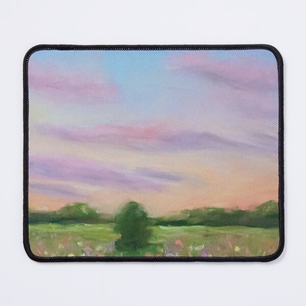 Item preview, Soft Sunset Landscape in Soft Pastel designed and sold by TiffanyMackay.