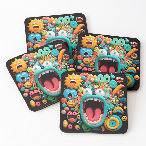 Item preview, A Colorful Reaction of Surprise designed and sold by WildPenDesign.