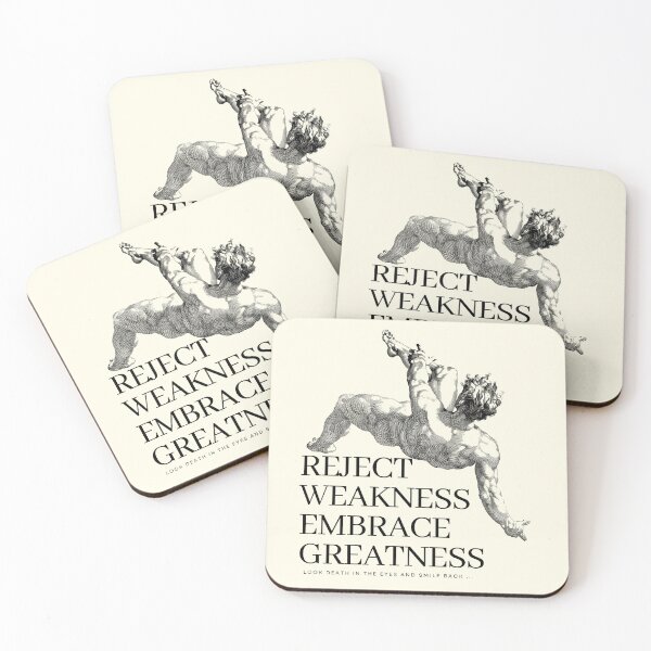 Item preview, Reject Weakness Embrace Greatness - Motivational  designed and sold by Chattingwithyou.