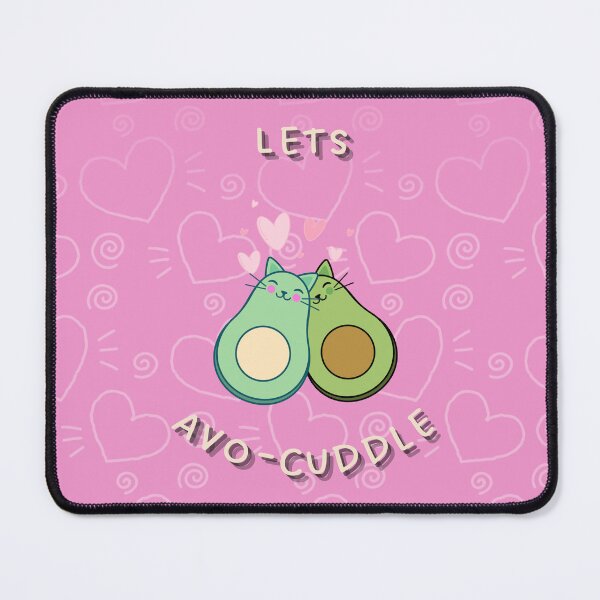 Item preview, Valentine's Day - Lets avo-cuddle (Pink) designed and sold by INSOMNIAC101.