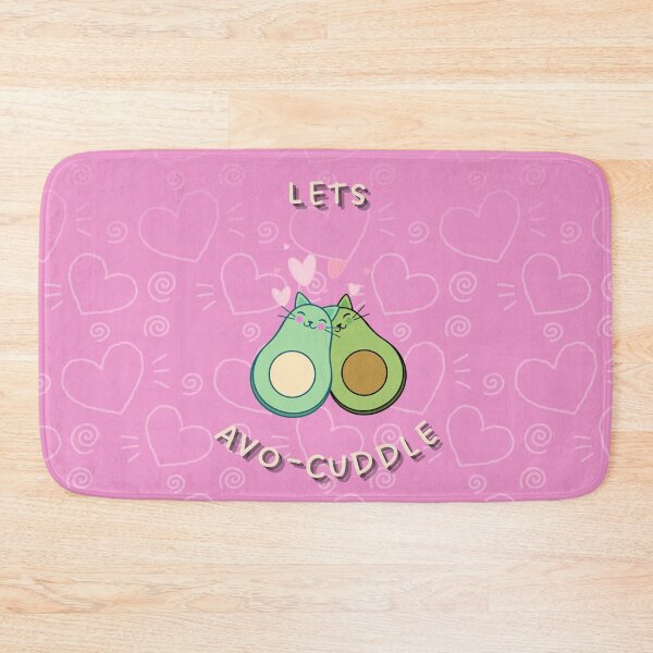 Item preview, Valentine's Day - Lets avo-cuddle (Pink) designed and sold by INSOMNIAC101.