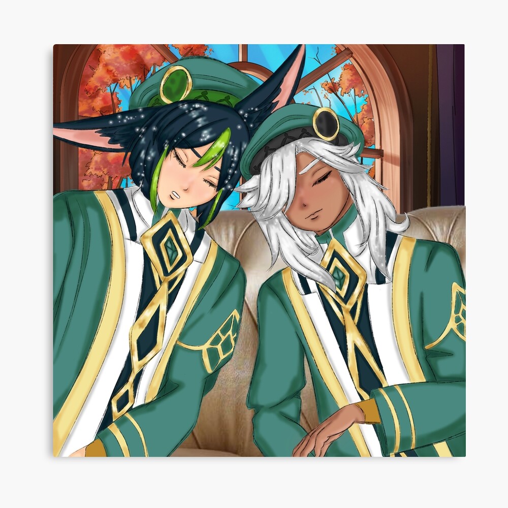 Kissen for Sale mit Cyno und Tighnari – Genshin Impact von shahdraws |  Redbubble