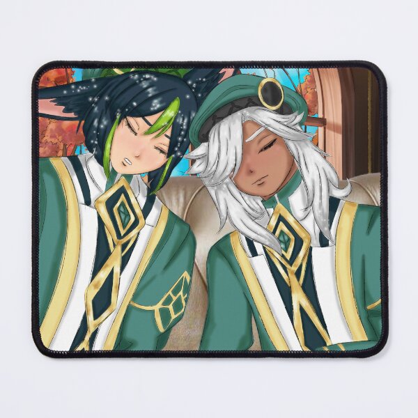 Item preview, Cyno and Tighnari - Genshin Impact  designed and sold by shahdraws.