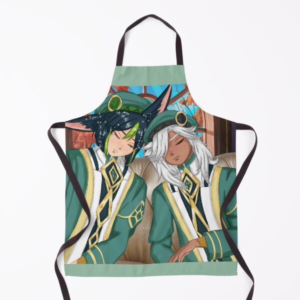 Item preview, Cyno and Tighnari - Genshin Impact  designed and sold by shahdraws.