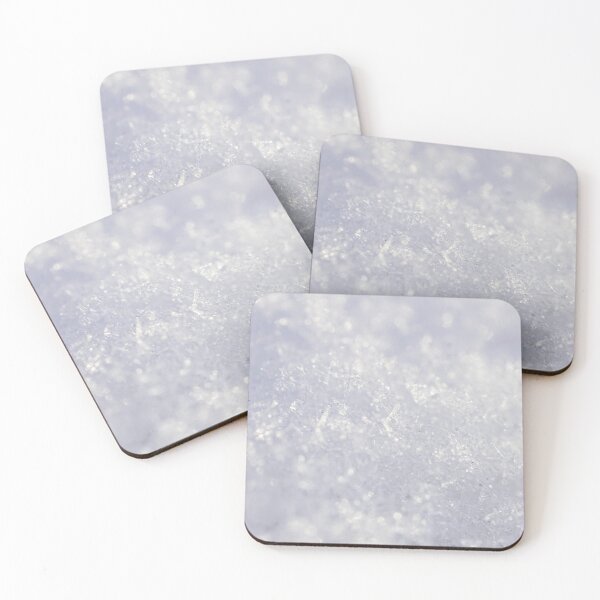 Item preview, White Snow Crystals Nature Photography Outdoors Fashion Camouflage Activewear Leggings designed and sold by Siela.
