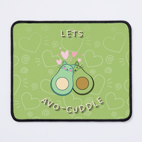 Item preview, Valentine's Day - Lets avo-cuddle (Green) designed and sold by INSOMNIAC101.