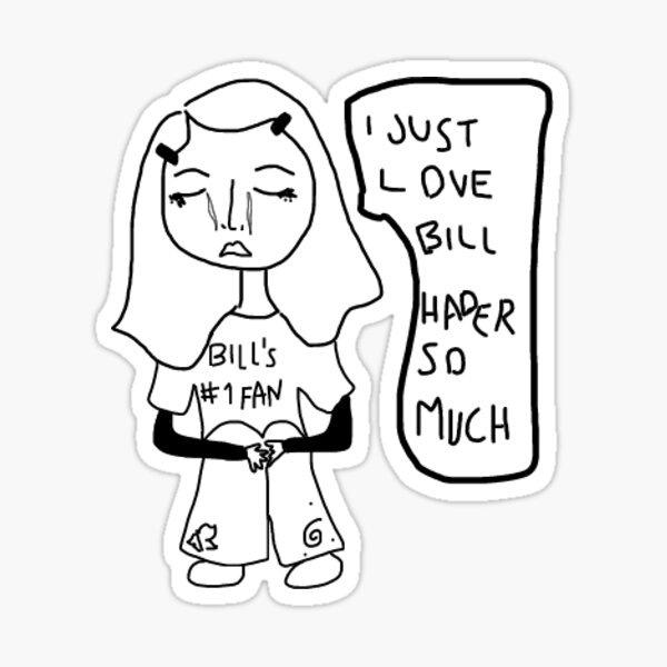 Item preview, bill hader fanclub designed and sold by 555-mary.