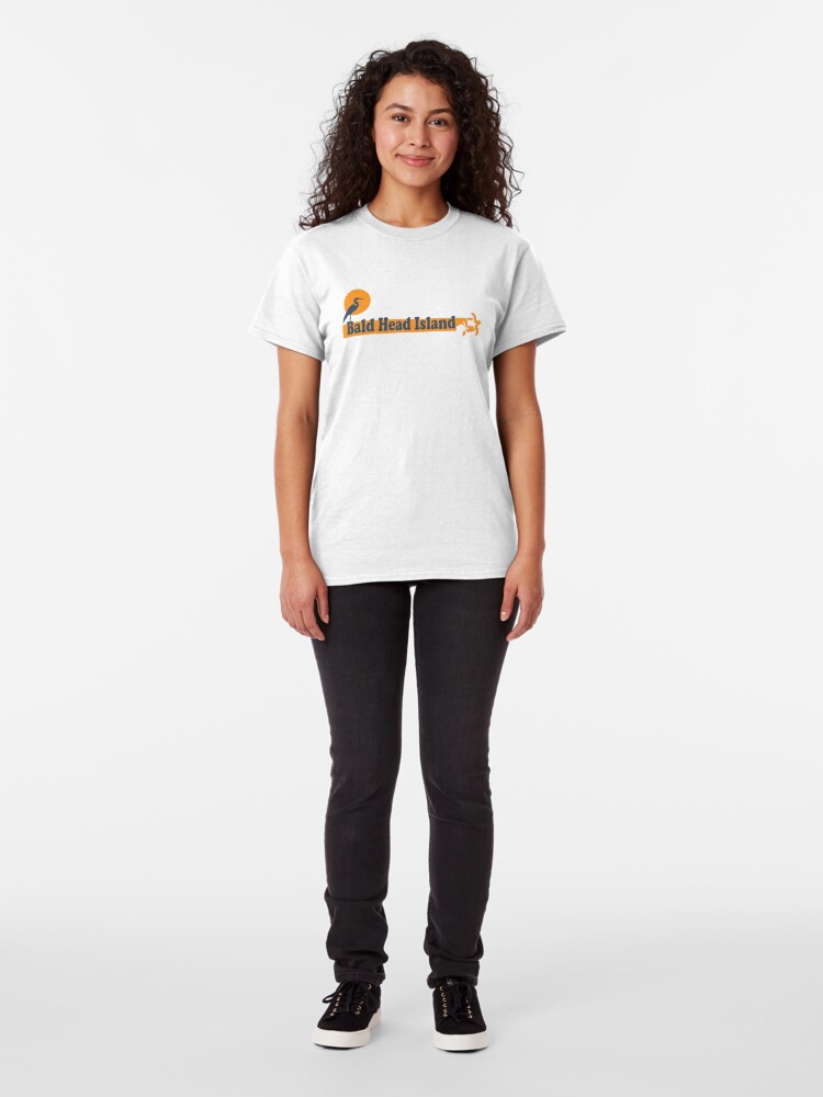 Alternate view of Bald Head Island. Classic T-Shirt