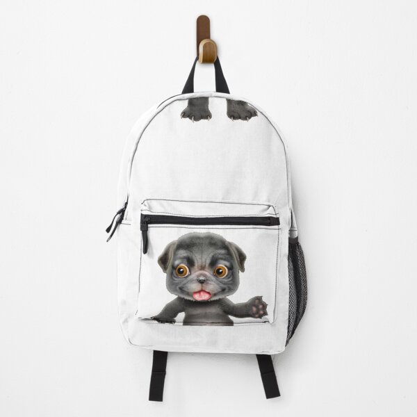 Item preview, Black pug puppy designed and sold by Maxine Gadd.