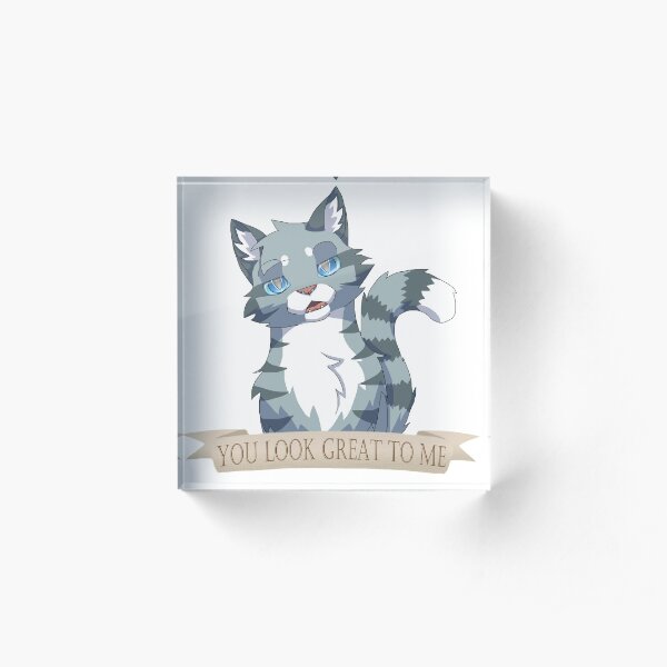 Warrior Cats: Sarcastic Jayfeather Acrylic Block