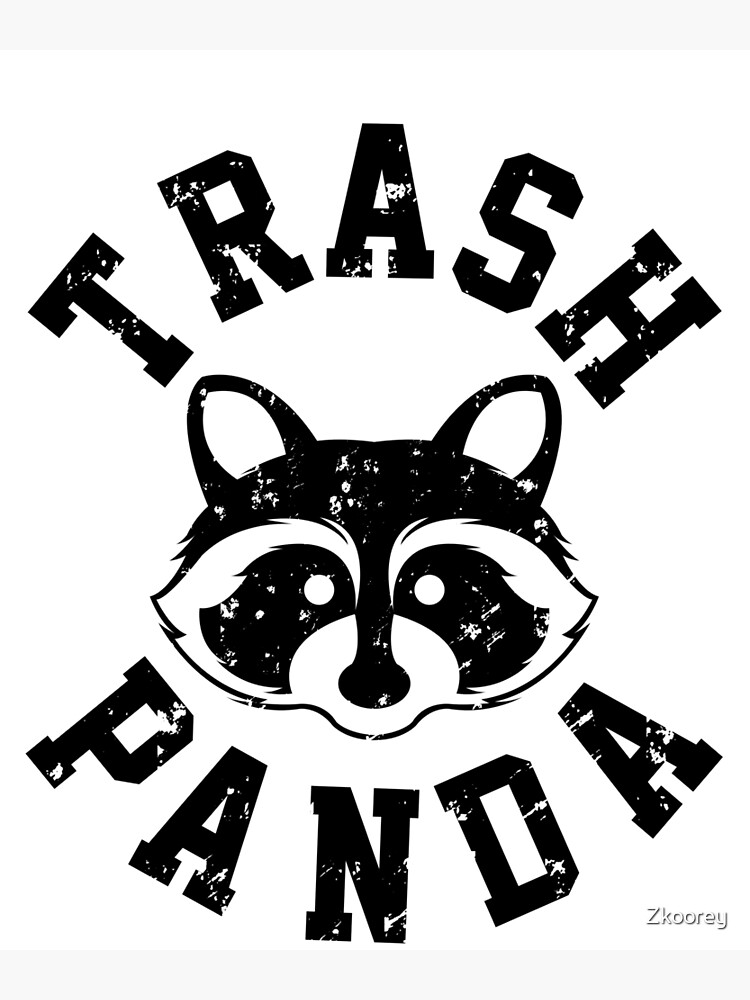 "Trash Panda Raccoon Pandacoon Cute Panda Raccoon Lovers My Spirit