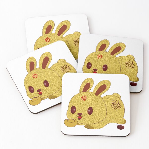 Item preview, Gold Bunny and Ingot designed and sold by Julia2Julia.