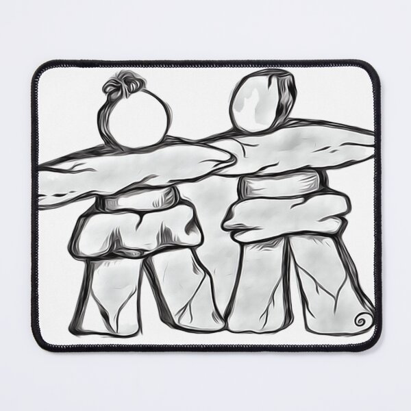 Item preview, Inukshuk and Inukchick designed and sold by Gabrilla.