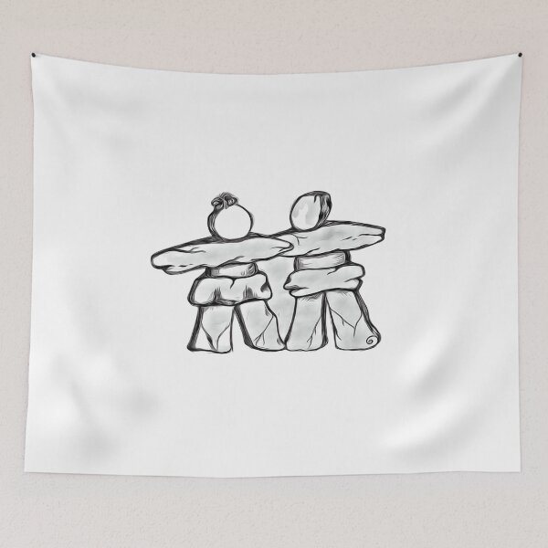 Item preview, Inukshuk and Inukchick designed and sold by Gabrilla.