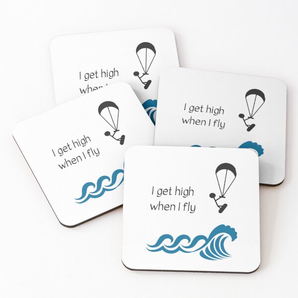Item preview, Kite surfing - get high when you fly! designed and sold by KikkiStarr.