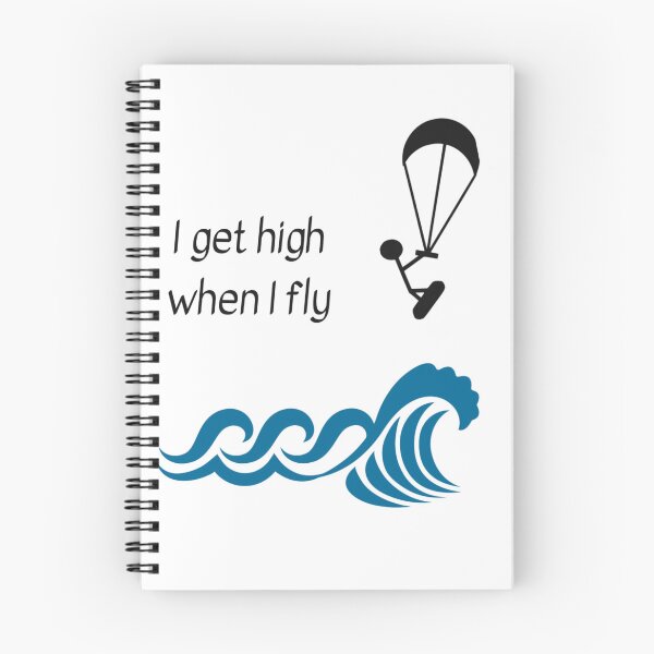 Item preview, Kite surfing - get high when you fly! designed and sold by KikkiStarr.