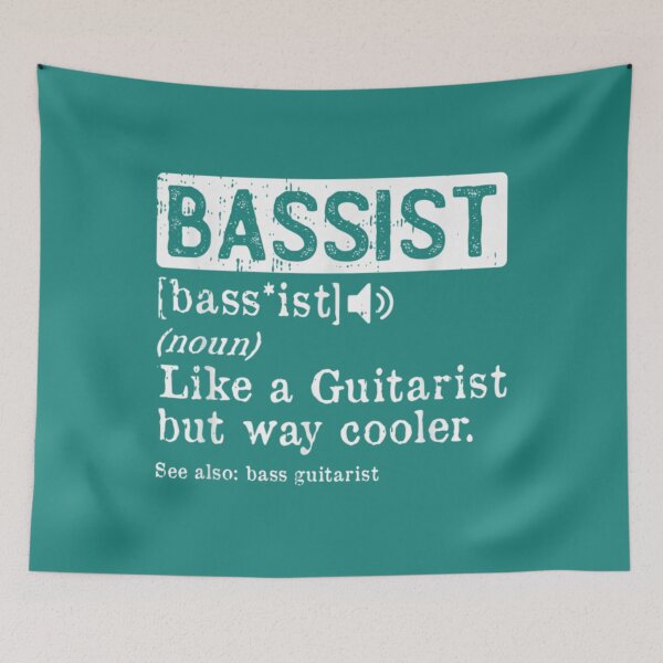Item preview, Bassist Like A Guitarist But Way Cooler Bass Motive  Long Sleeve  designed and sold by Aloiengkanfa.