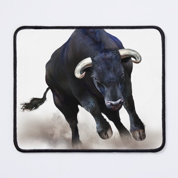 Item preview, charging bull designed and sold by mirrorimages.