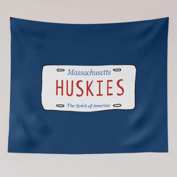 Item preview, Northeastern huskies license plate )   designed and sold by timecoutry0.