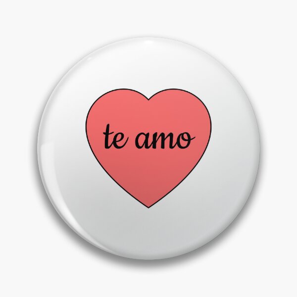 Item preview, Te amo - I love you in Spanish -  Heart Corazon designed and sold by Inspirationmotivation.