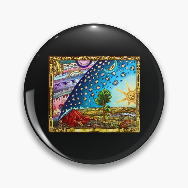Item preview, Flammarion Woodcut Flat Earth Design 2017   designed and sold by KillerTreldz.