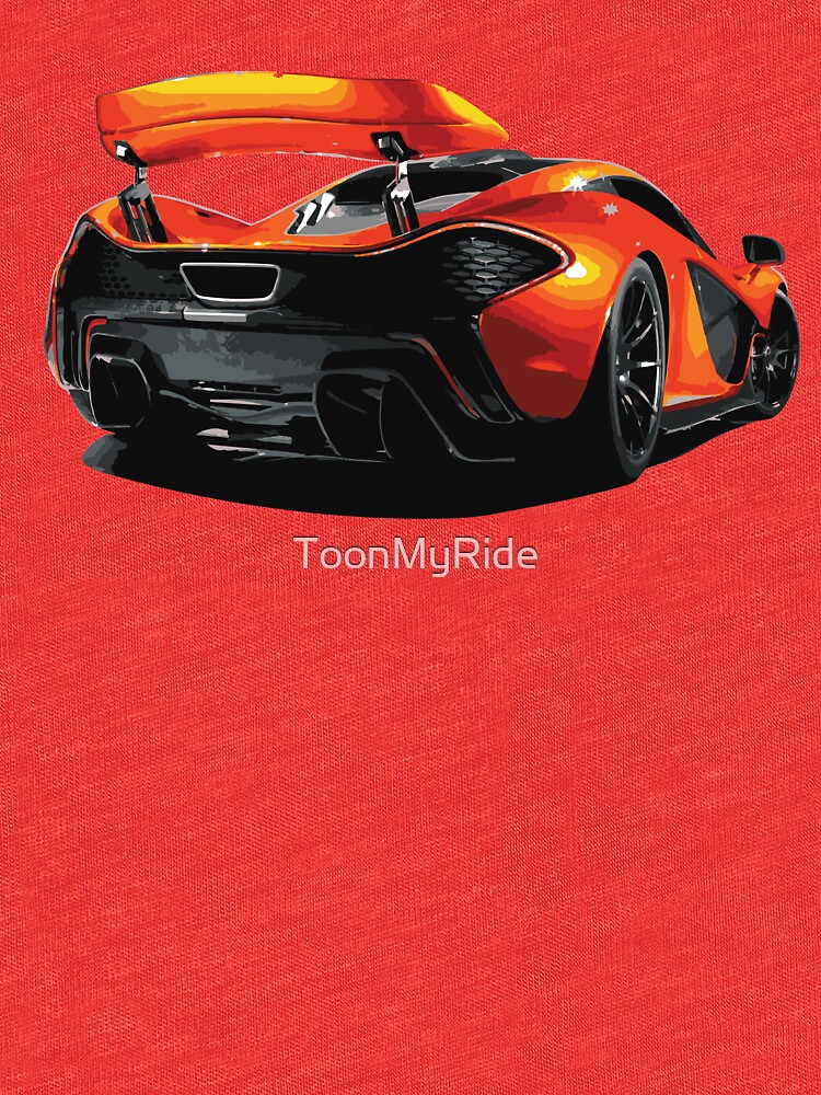 "Mclaren P1 Cartoon" T-shirt by ToonMyRide | Redbubble