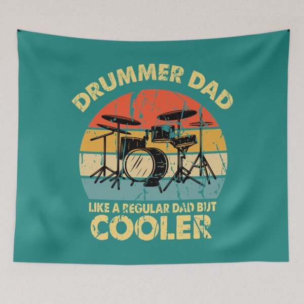 Item preview, Drummer Dad Like A Regular Dad But Cooler   designed and sold by Aloiengkanfa.