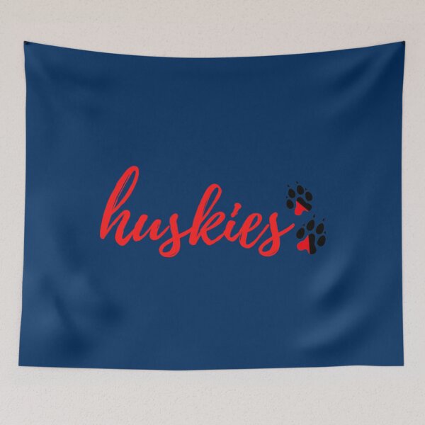 Item preview, Northeastern University Huskies Paws   designed and sold by timecoutry0.