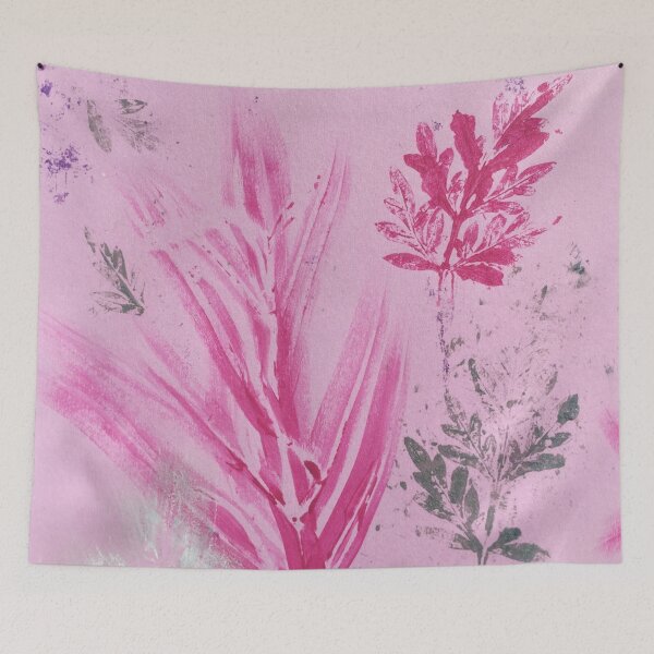 Item preview, Fern Fronds Abstract Painting Framed Art Print designed and sold by UncleStuScience.