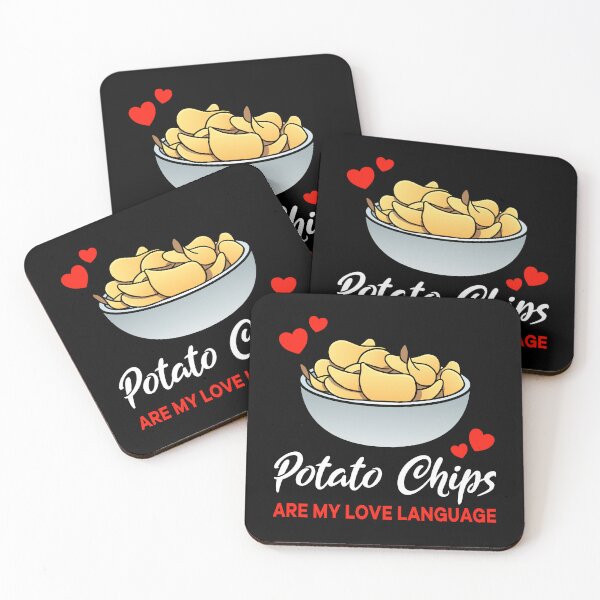 Item preview, Potato Chips are my Love Language Funny designed and sold by jonmlam.